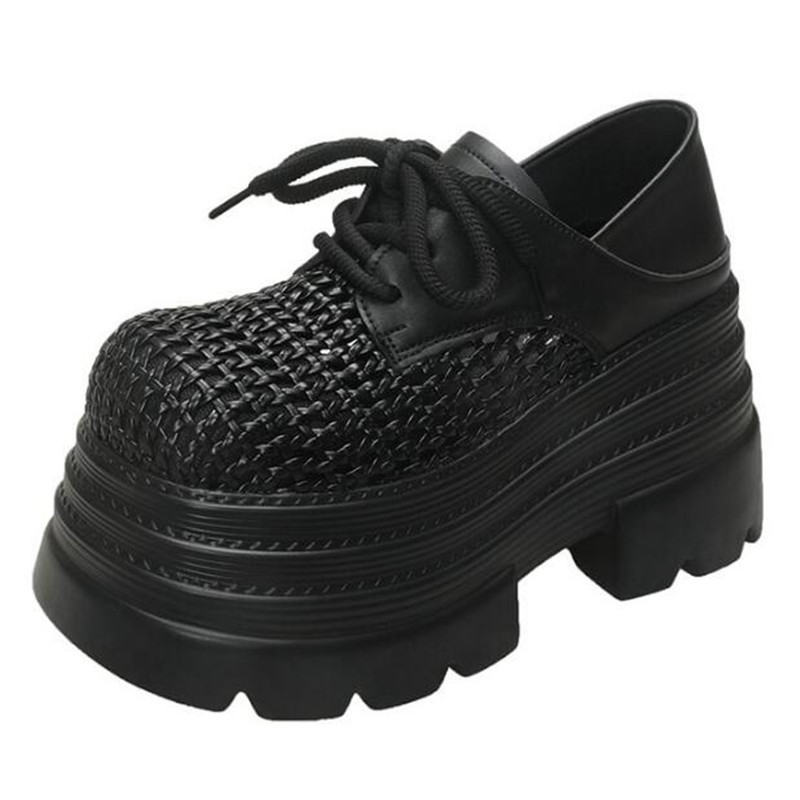 New 2025 Women's Hollow Leathe - Wedge Espadrille Women reseña y precio
