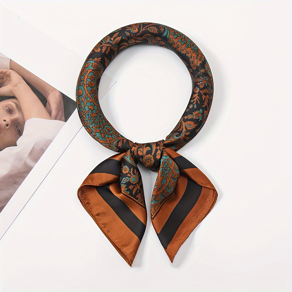 Fashionable Imitation Silk Sca - Headband Summer Knit reseña y precio