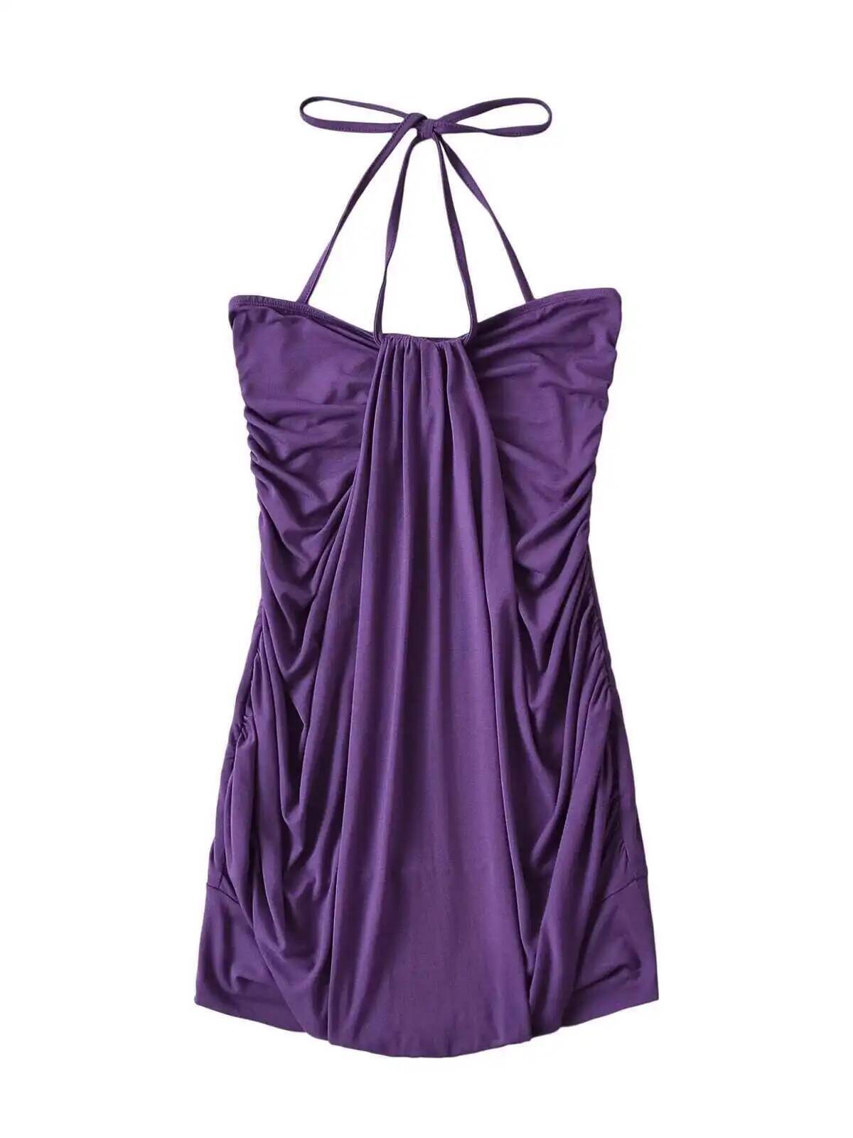 Spicy Girl Lace Up Neck Wrap H - Maxi Dress Halter reseña y precio