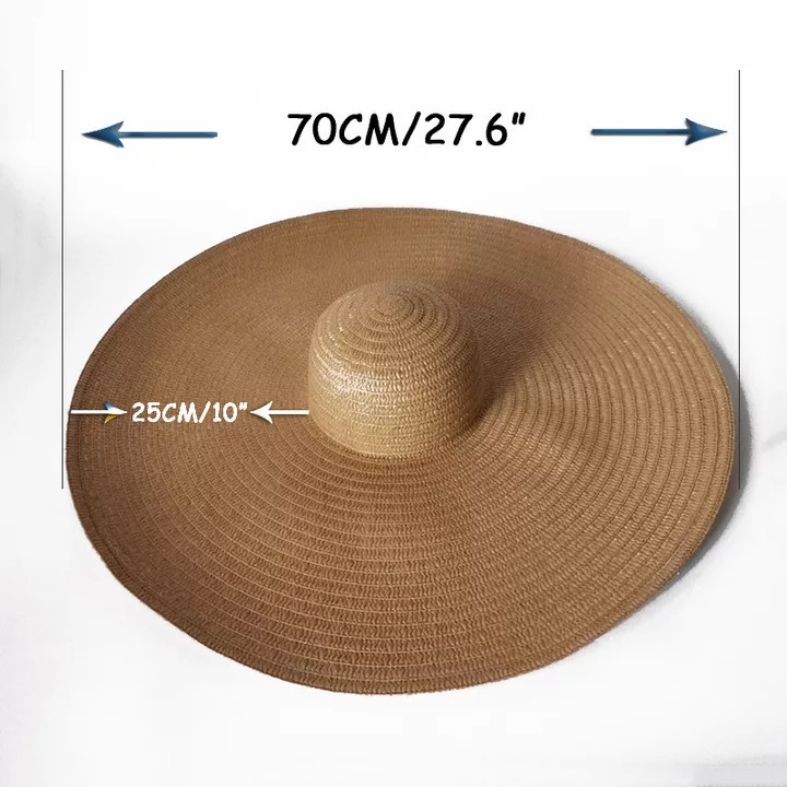 Oversized Beach Straw Hats for - Hat Floppy Wide reseña y precio