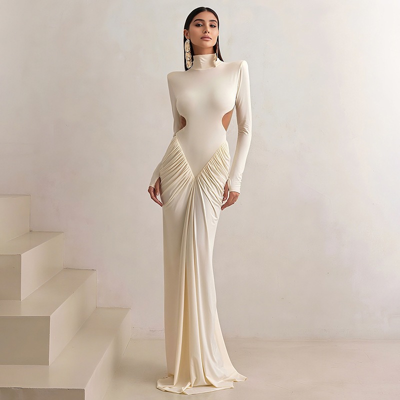 Women Backless Long Dress Turt - Maxi Dress Halter reseña y precio