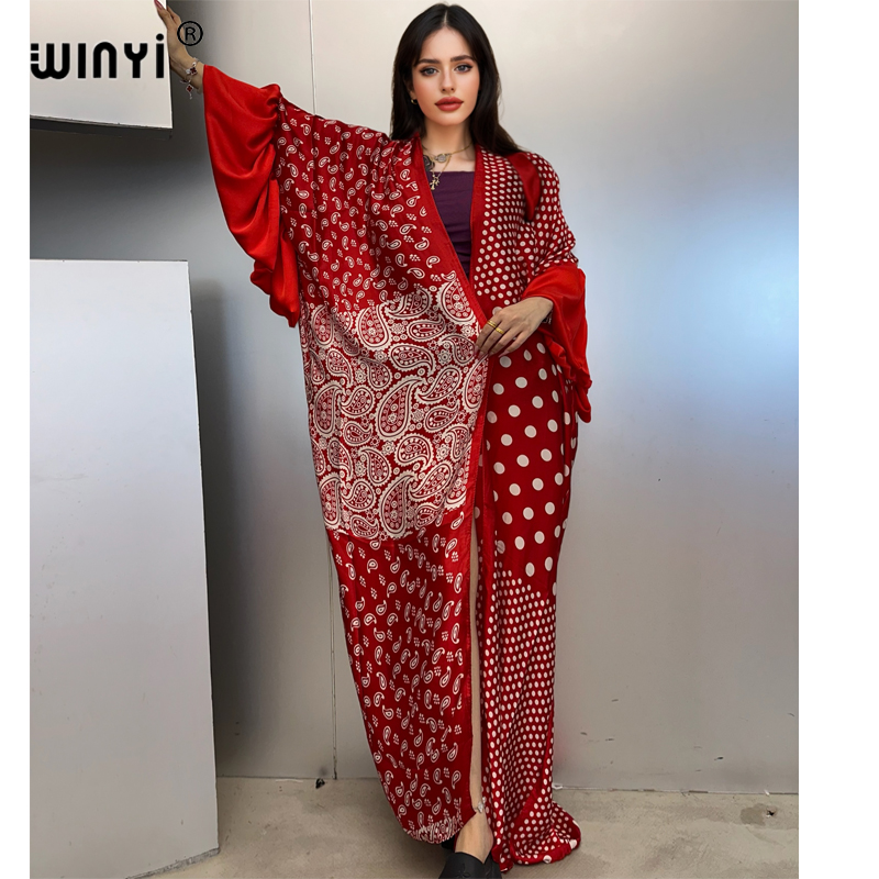 WINYI Summer Kimono party dres - Cover Up Kaftan reseña y precio