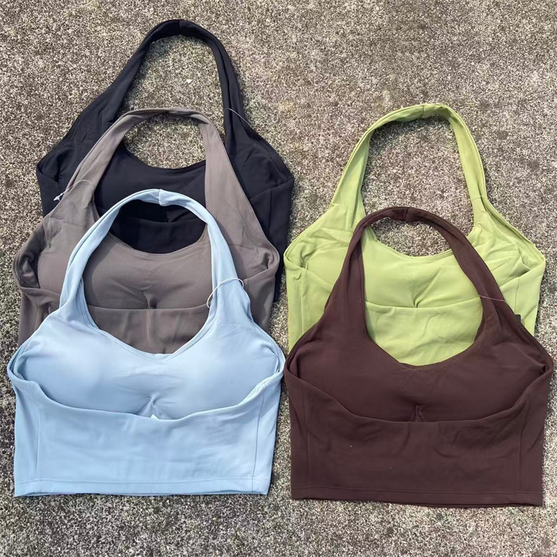 Halter Neck Sports Bra Women G - Bralette Triangle Set reseña y precio