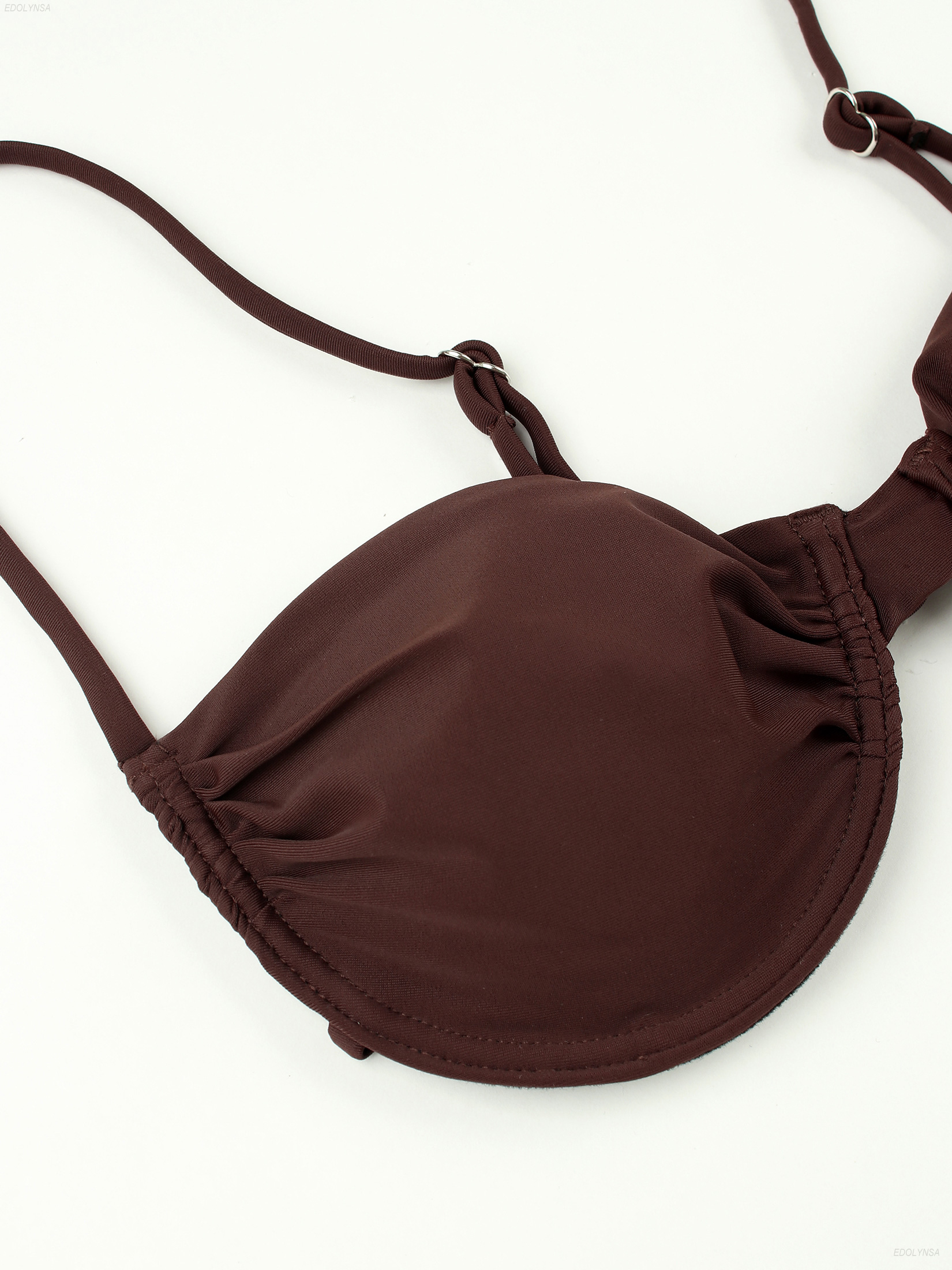 Ruched Bathing Suit with Cover - Swimsuit Bikini Ruched reseña y precio