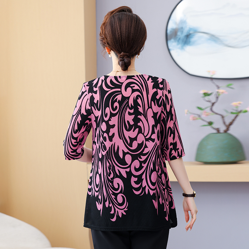 Women Round Neck Spring Summer - Romper Floral Print reseña y precio