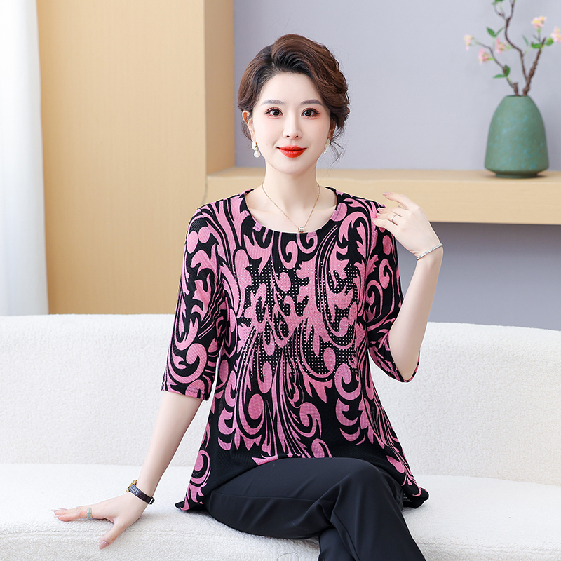 Women Round Neck Spring Summer - Romper Floral Print reseña y precio
