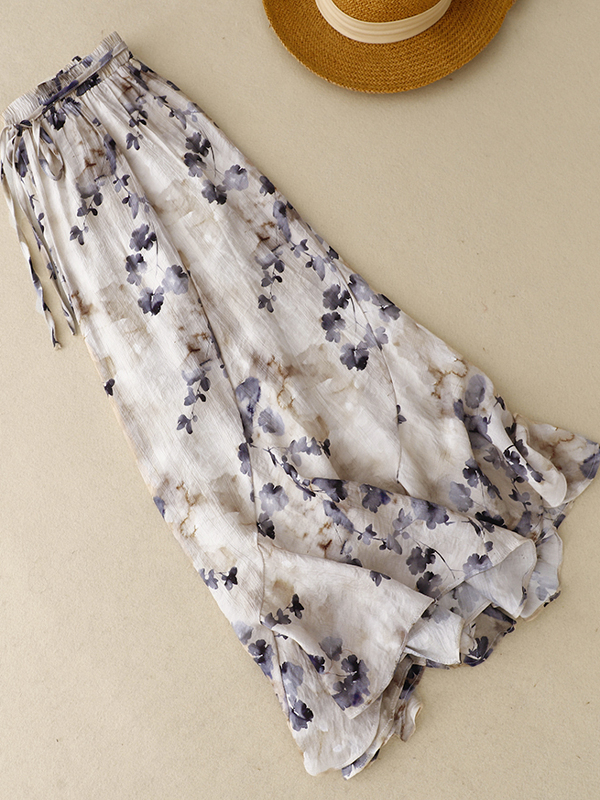 Floral A-Line Skirt Women's El - Midi Skirt Floral reseña y precio