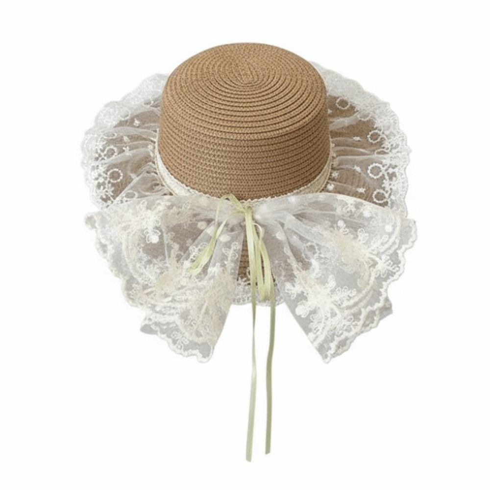 Floppy Lace Bow Sun Hat Breath - Hat Floppy Wide reseña y precio