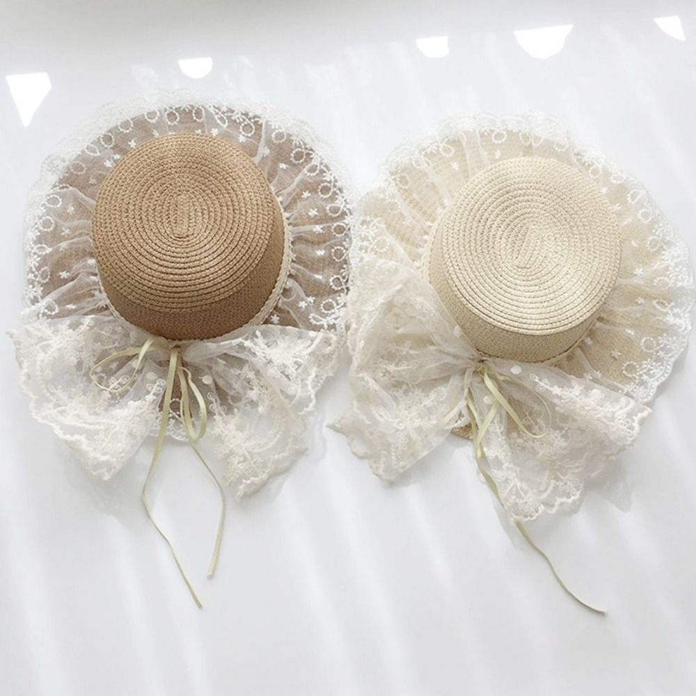 Floppy Lace Bow Sun Hat Breath - Hat Floppy Wide reseña y precio