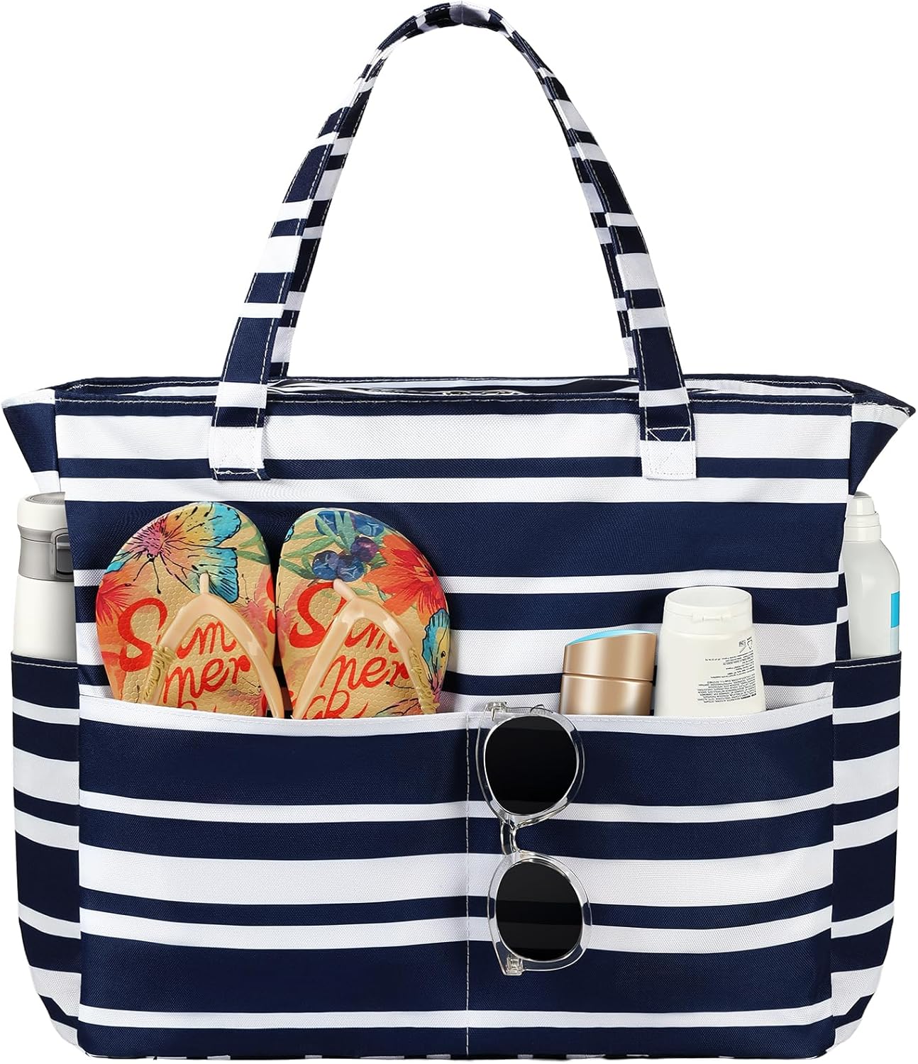Waterproof Sandproof Beach Tot - Tote Bag Beach reseña y precio