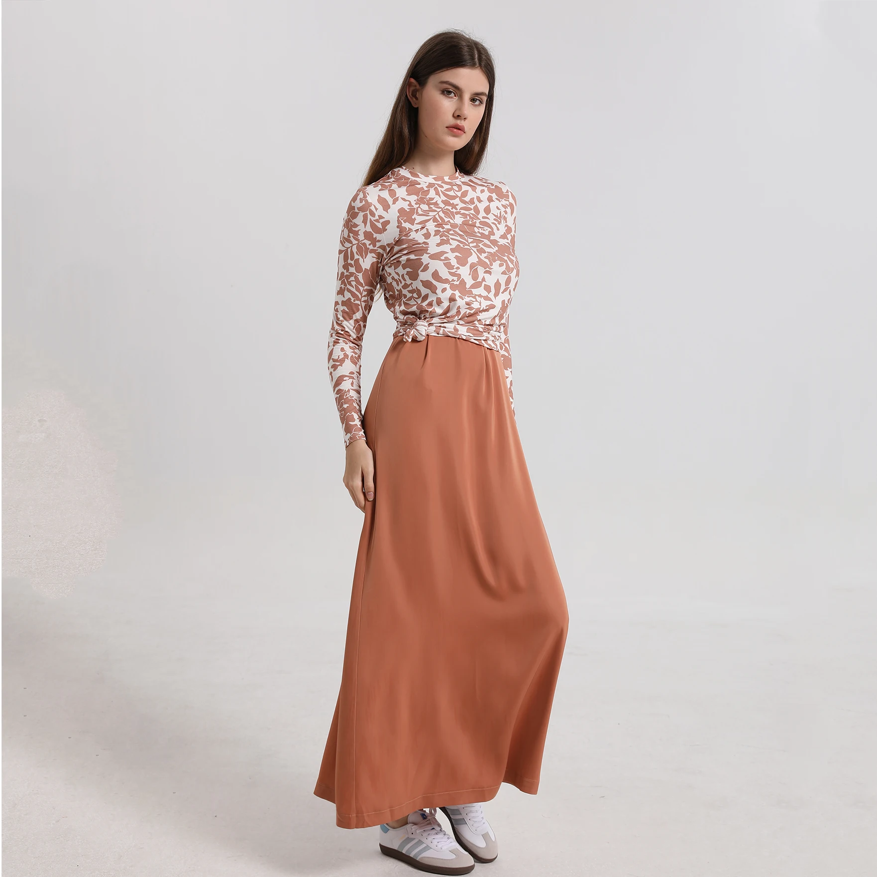 AP Printing Tee Stretchy  Moda - Linen Dress Wrap reseña y precio