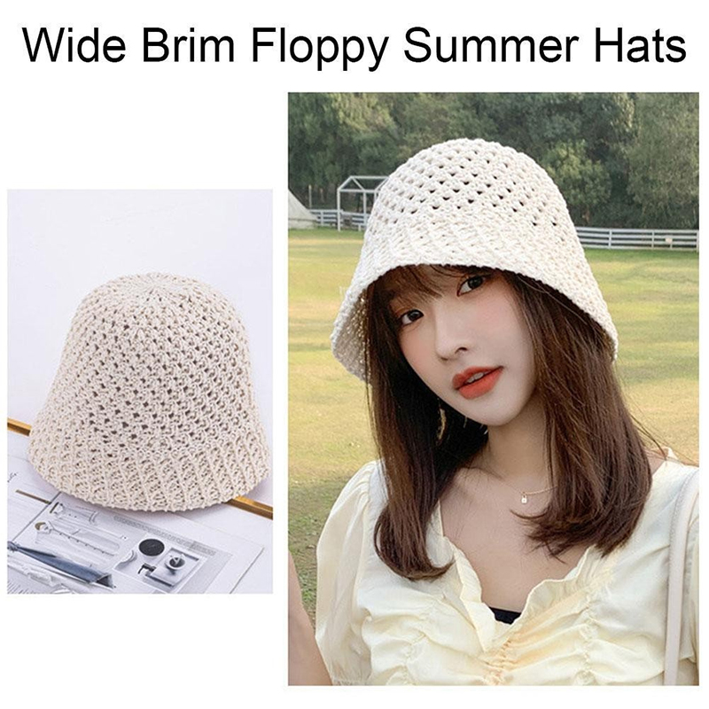 New Girls Sun Hat Wide Brim Fl - Hat Floppy Wide reseña y precio
