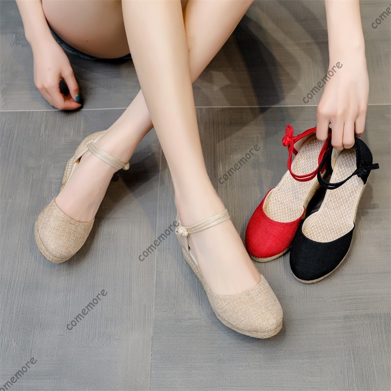 Comemore Sandals High Heel Sum - Wedge Espadrille Women reseña y precio