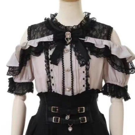 Sweet Cute Girls Short Sleeve  - Blouse Off Shoulder reseña y precio