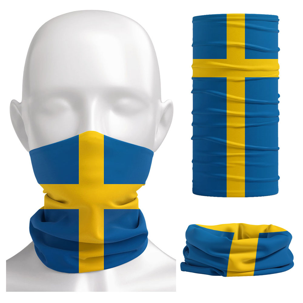 Sweden Flag Printed Bandana He - Headband Summer Knit reseña y precio