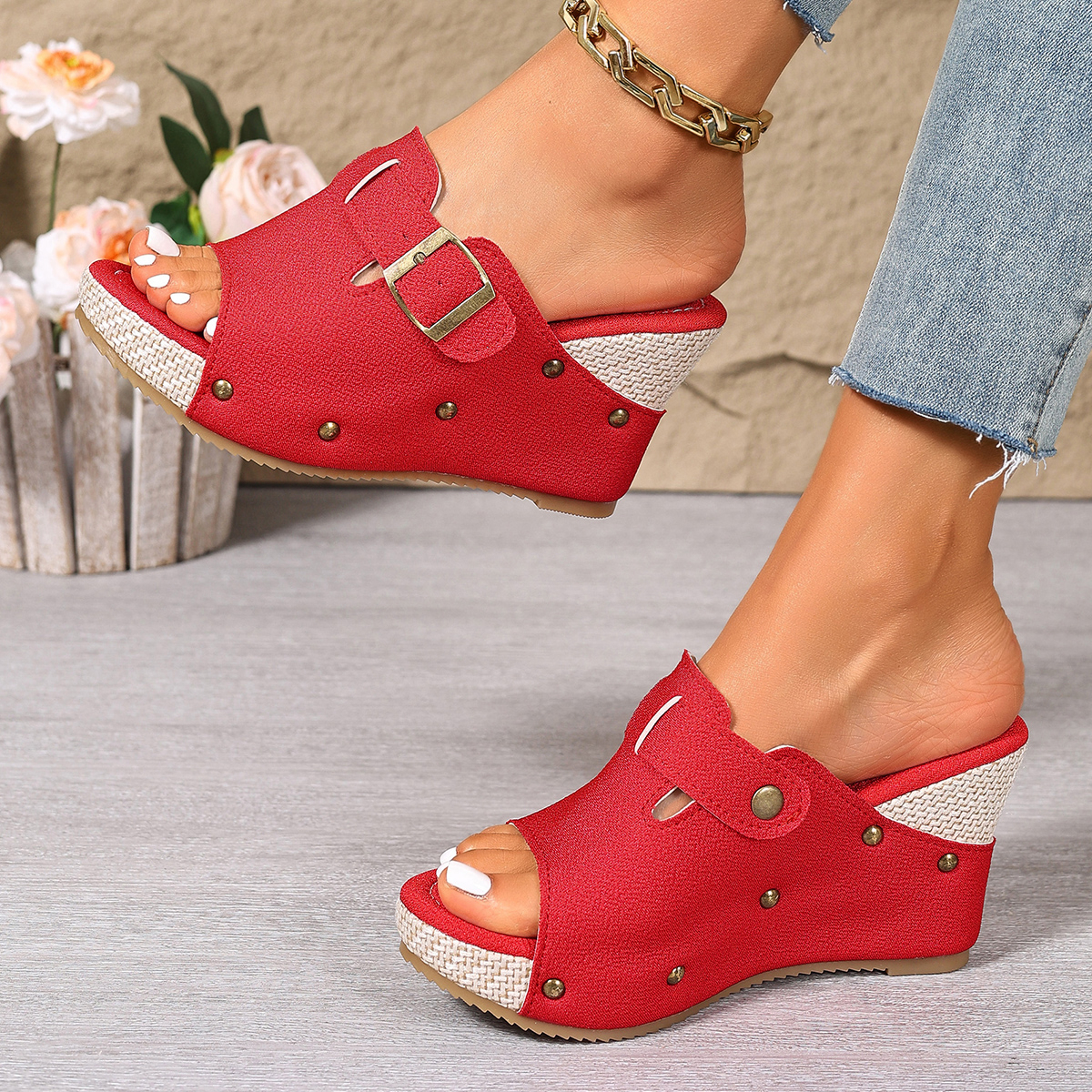 Summer Women's Espadrille Wedg - Wedge Espadrille Women reseña y precio