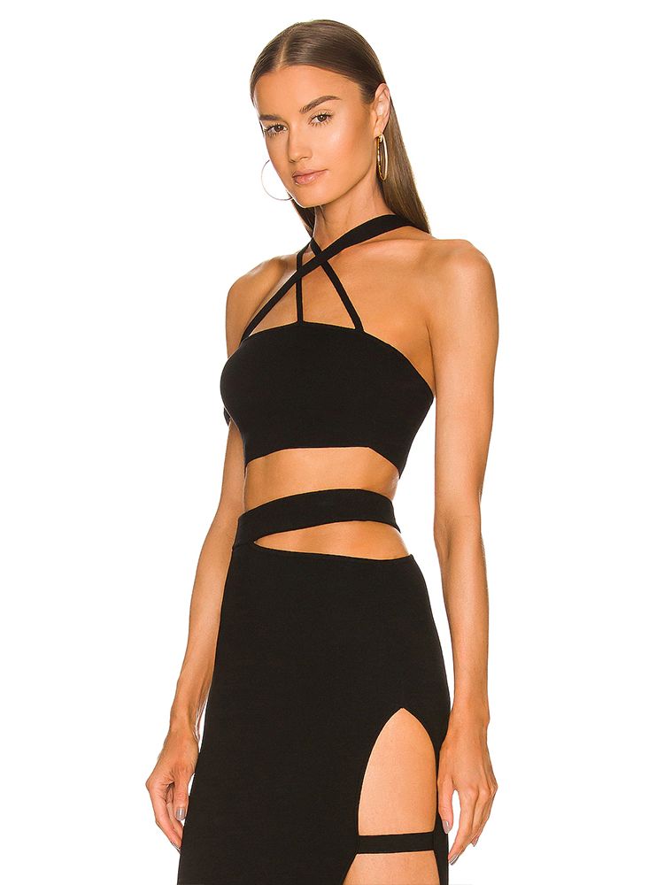 Women's Bandage Suit 2022 Summ - Crop Top Crochet reseña y precio