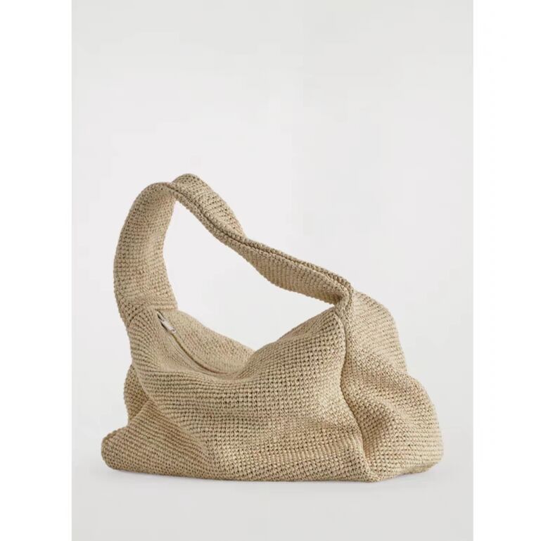 2025 New Women Woven Shoulder  - Tote Bag Beach reseña y precio