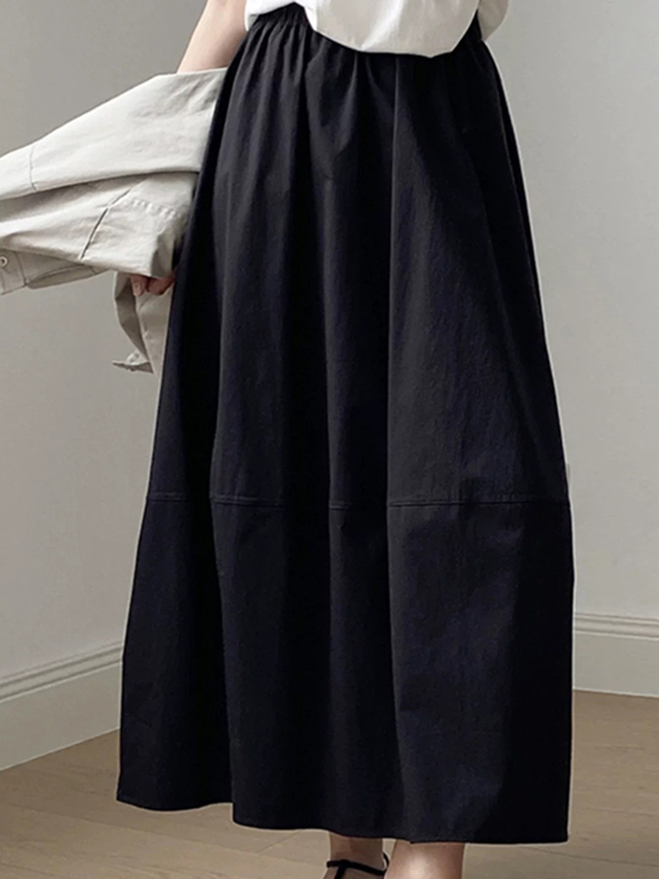 High Waist A-Line Midi Skirt L - Midi Skirt Floral reseña y precio