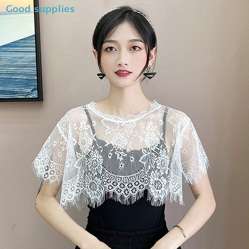 nimbleWomen Scarf Lace Lace Sh - Blouse Off Shoulder reseña y precio