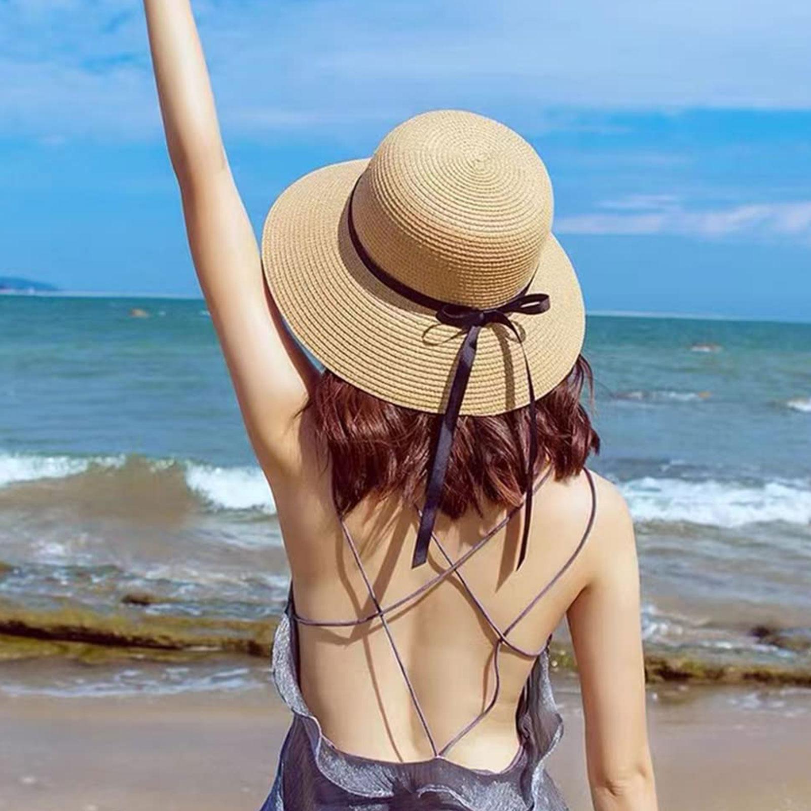 Summer Straw Hat Big Wide Brim - Hat Floppy Wide reseña y precio