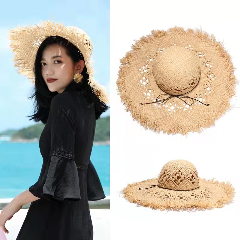 New Women Summer Natural Raffi - Hat Floppy Wide reseña y precio
