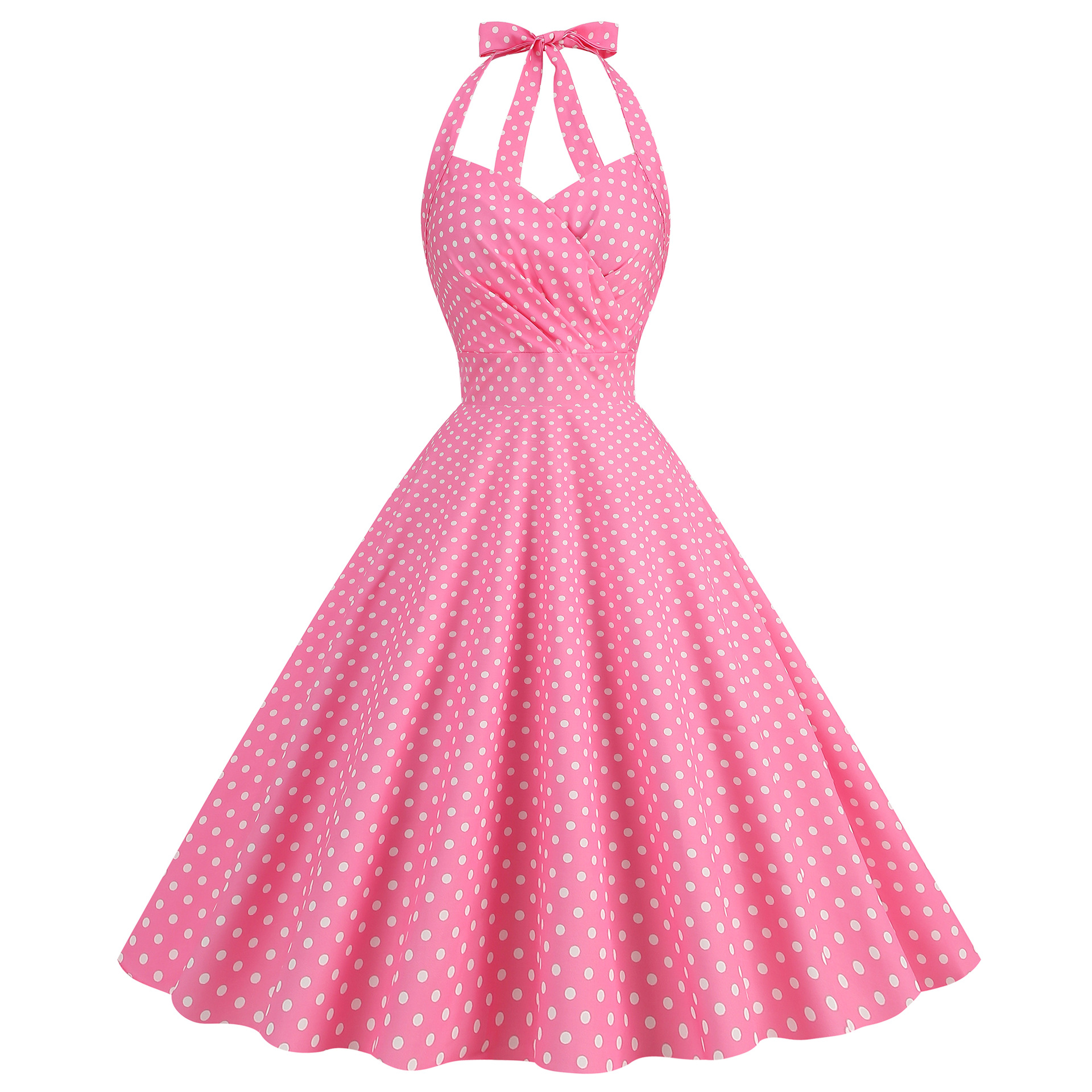 Sexy Retro Print Slim Fit Wome - Linen Dress Wrap reseña y precio
