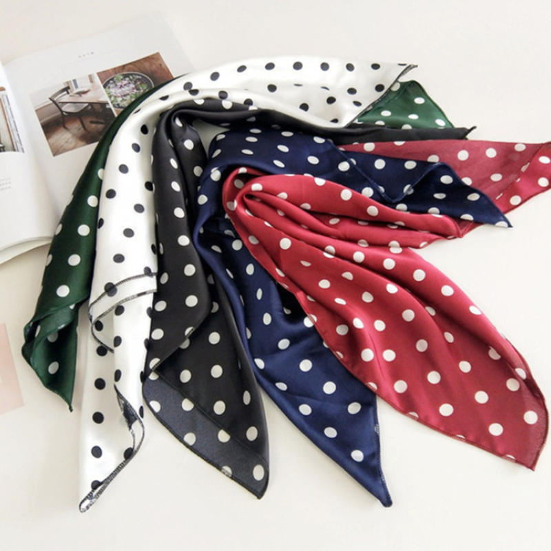 Leopard Print Polka Dot Square - Headband Summer Knit reseña y precio