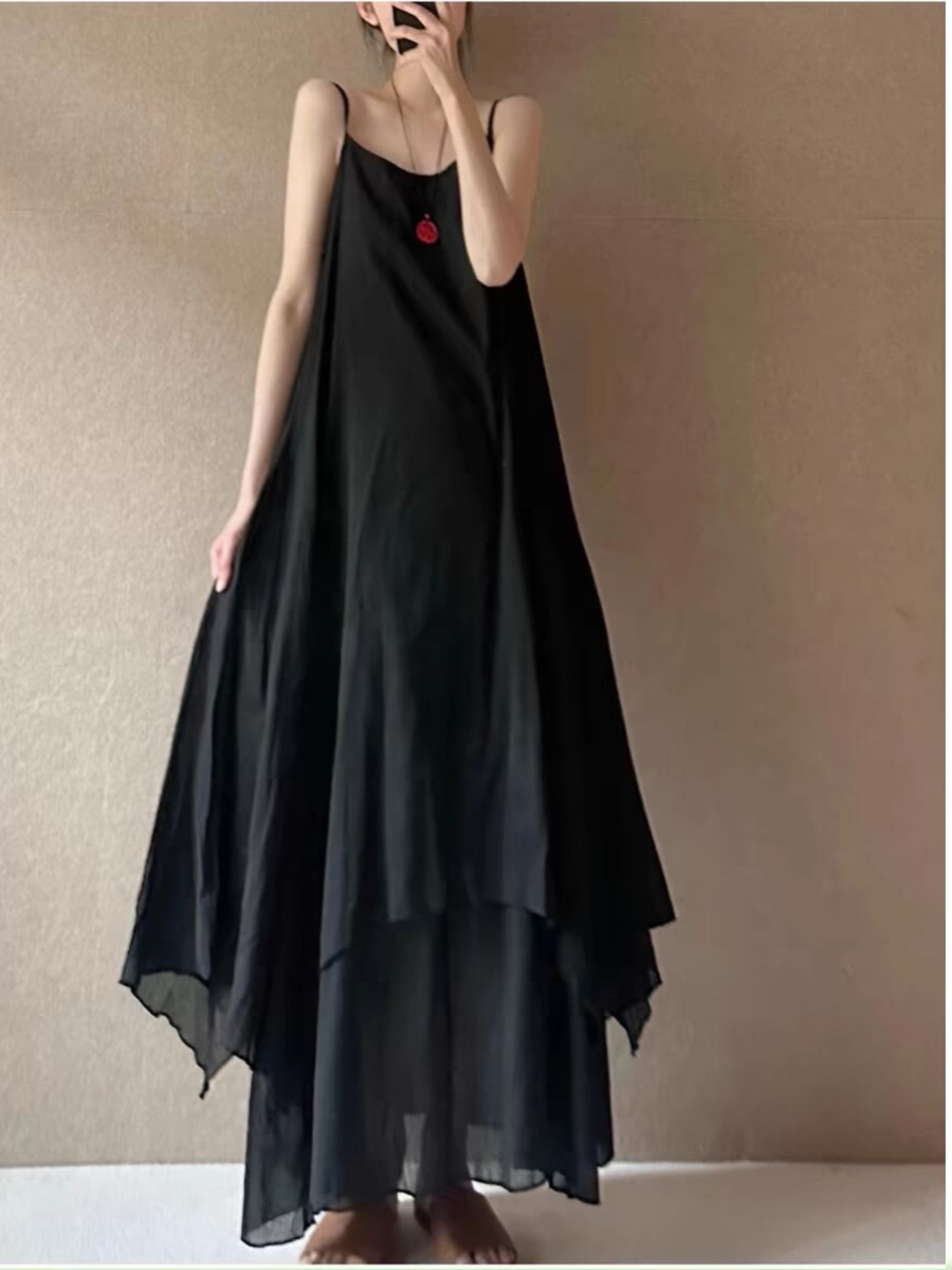Stylish Large Size Cotton Line - Linen Dress Wrap reseña y precio