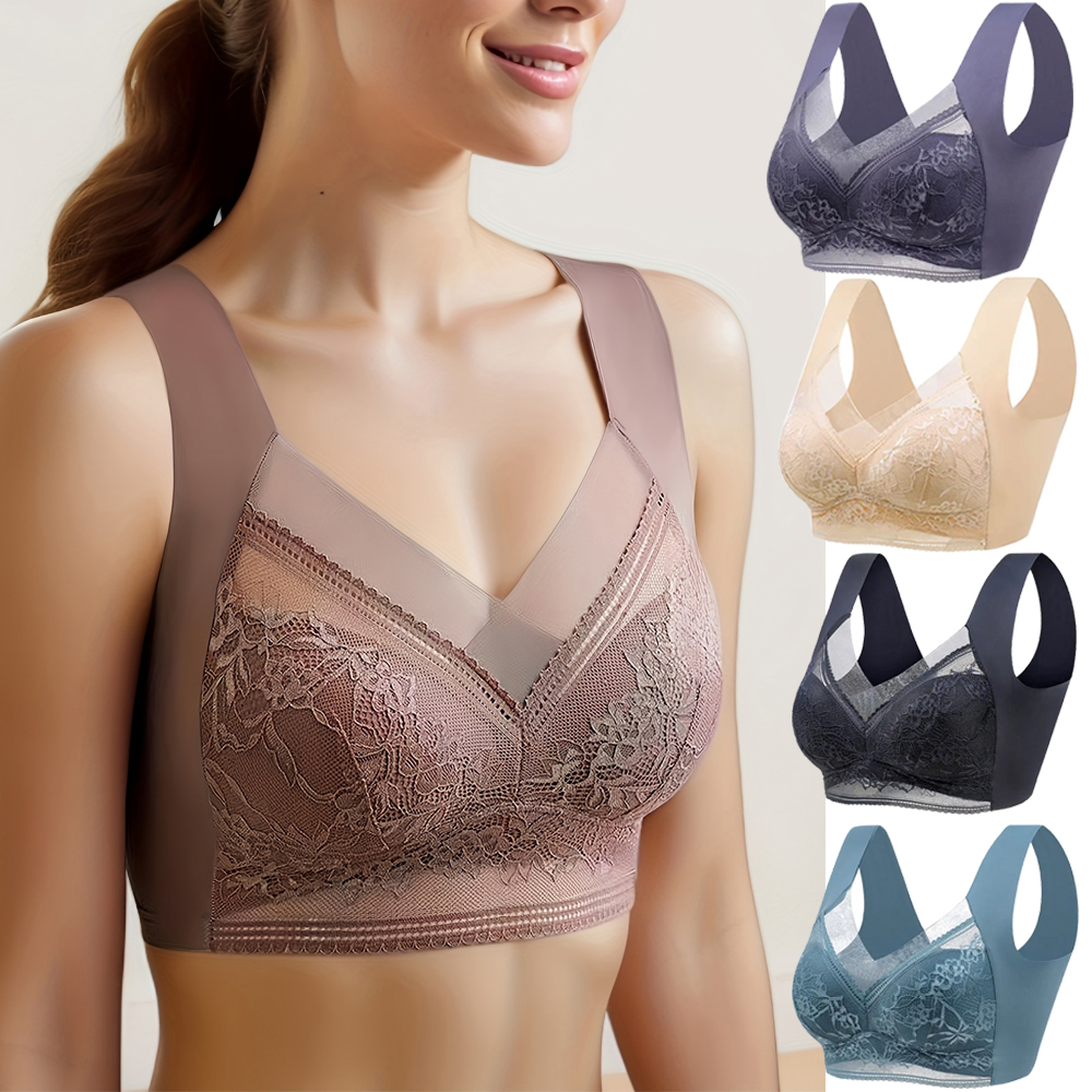 L-6L Women Large Bra Push Up I - Bralette Triangle Set reseña y precio