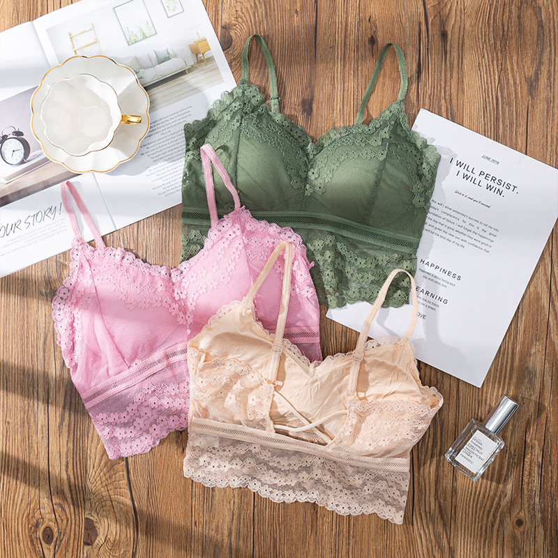3D Sexy lace Lingerie Seamless - Bralette Triangle Set reseña y precio