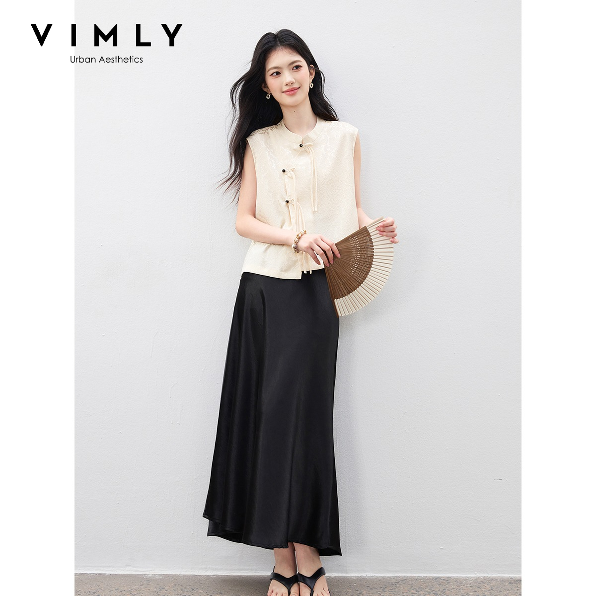 VIMLY's Women's Summer Suit 20 - Midi Skirt Floral reseña y precio