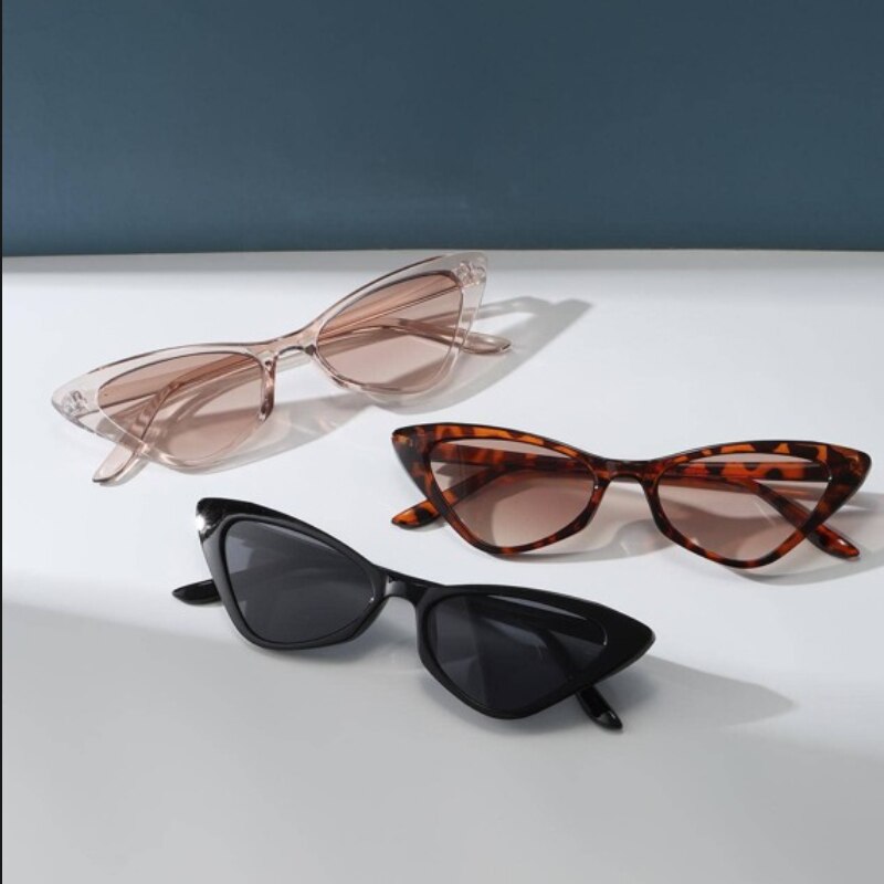 3 Pairs Per Set Small Cat Eye  - Sunglasses Cat Eye reseña y precio