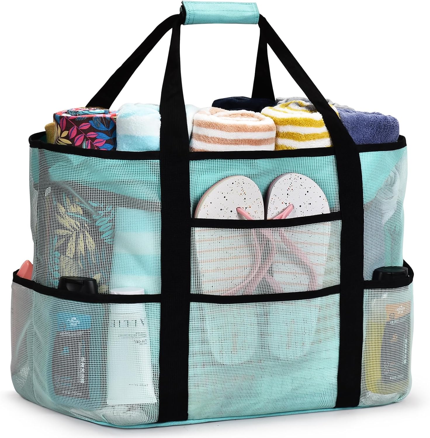Extra Large Mesh Beach Bag, Wa - Tote Bag Beach reseña y precio