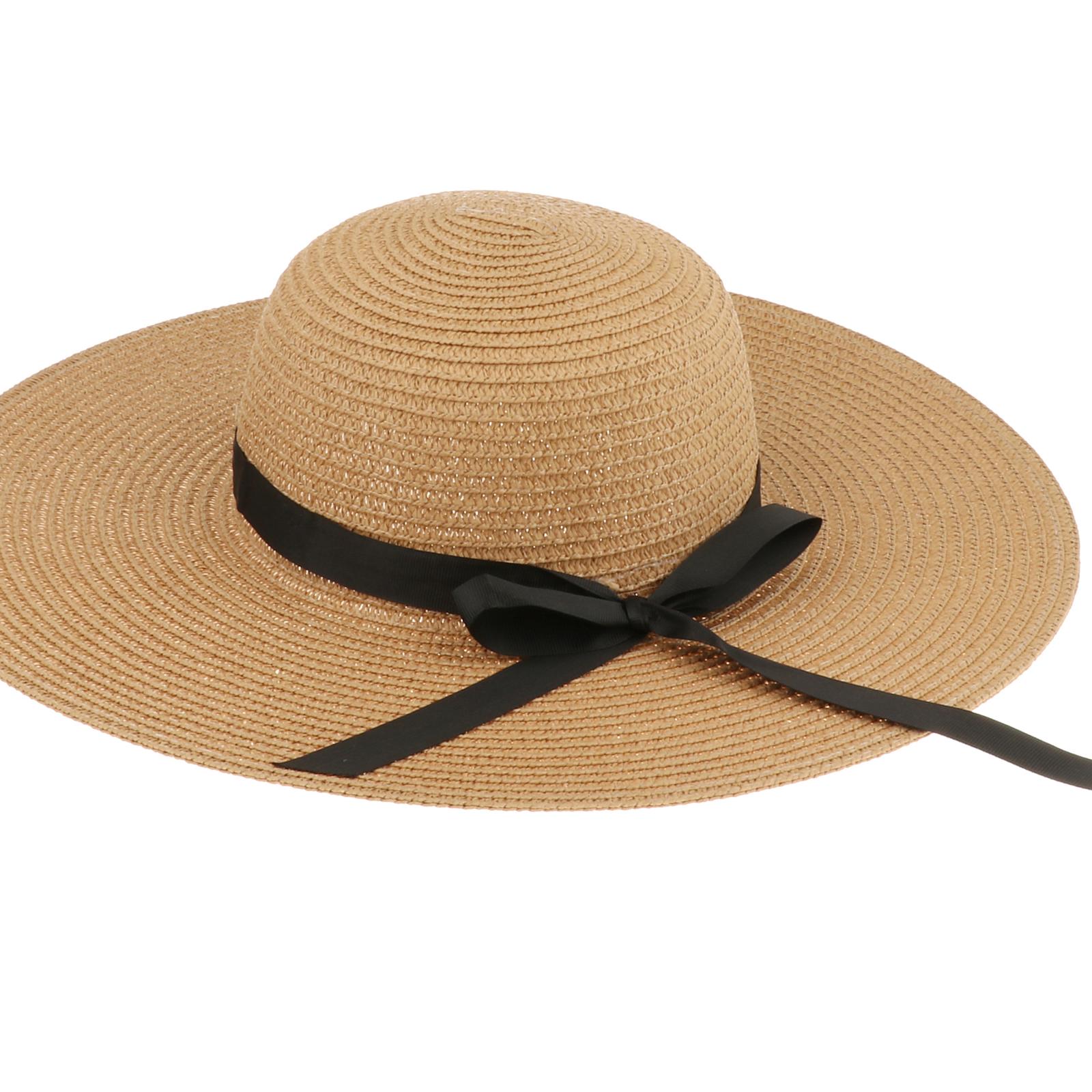 Women Wide Brim Straw Sun Hat  - Hat Floppy Wide reseña y precio