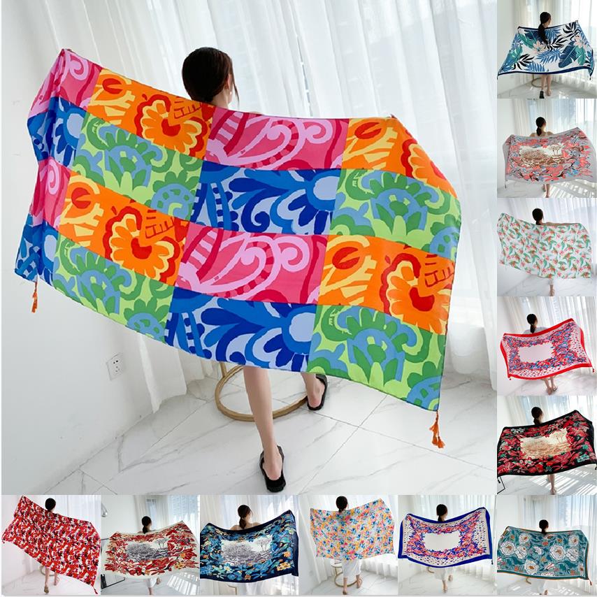 90x185cm Cotton Linen Print Su - Linen Dress Wrap reseña y precio