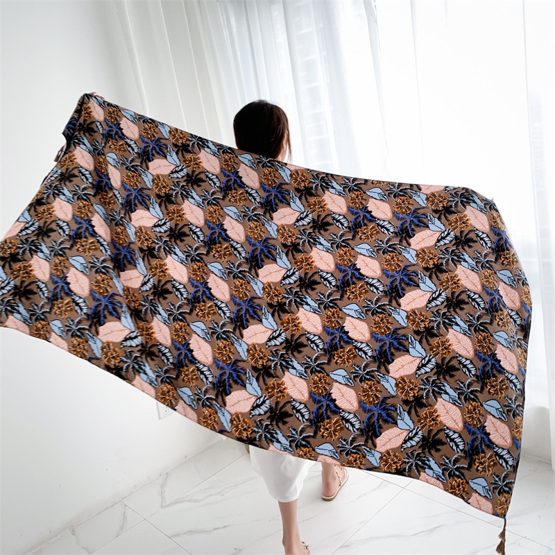 90x185cm Cotton Linen Print Su - Linen Dress Wrap reseña y precio