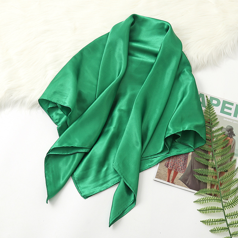 90cm Solid Colors Neckerchief  - Headband Summer Knit reseña y precio